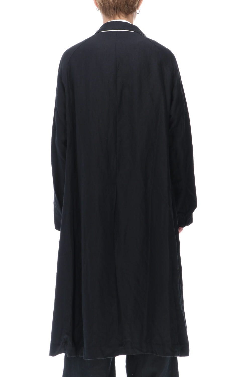 レックス クロノ ウール ラミー ロング コート