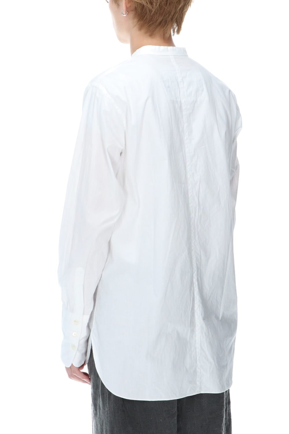 3 Button Cuffs Shirts White