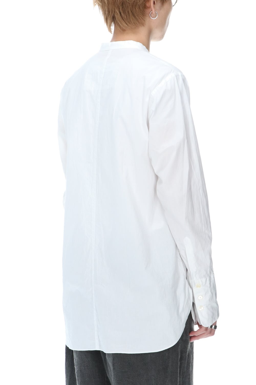 3 Button Cuffs Shirts White