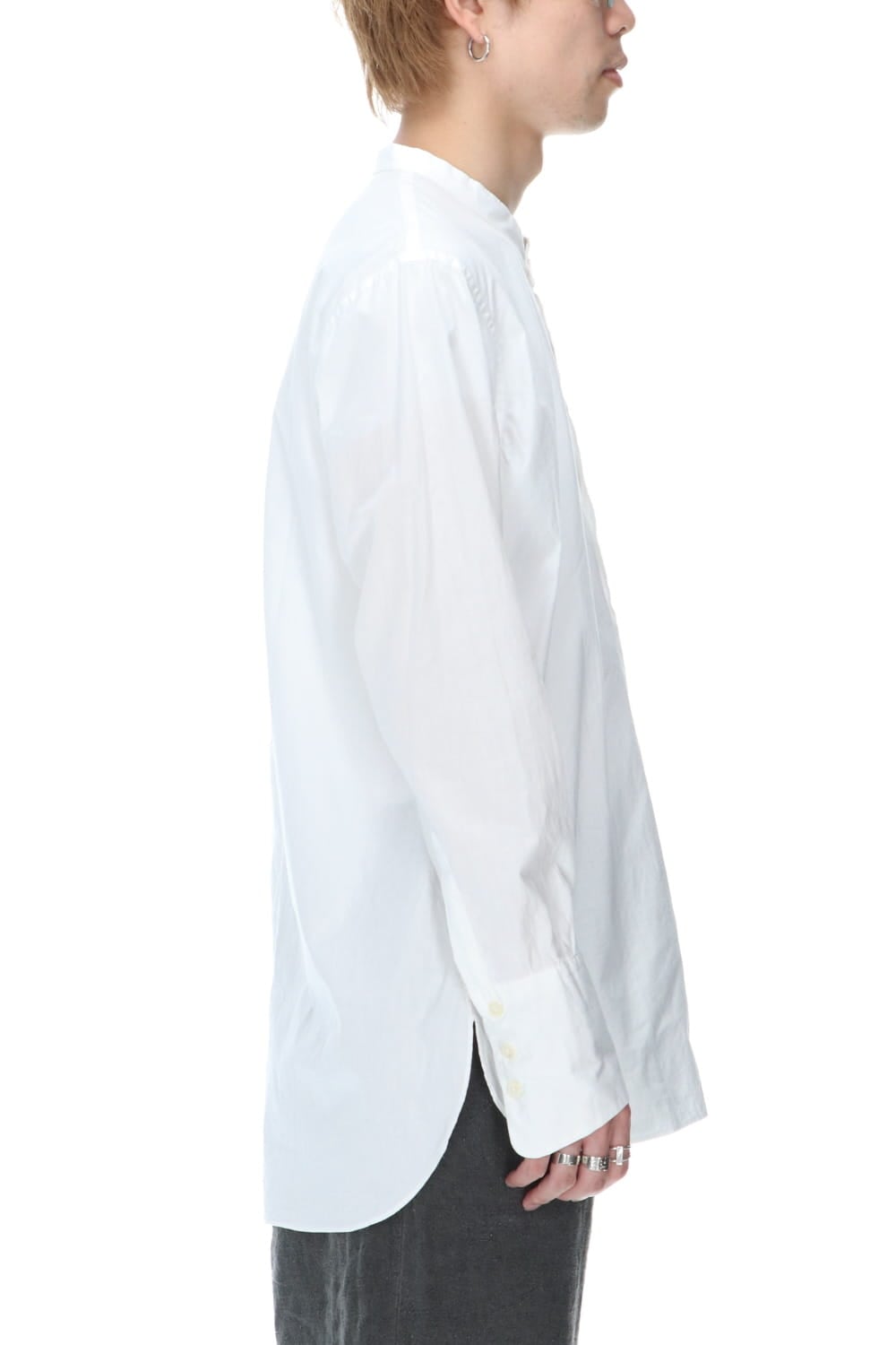 3 Button Cuffs Shirts White