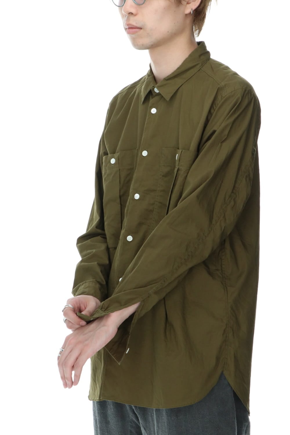 Big Pocket Shirts Olive