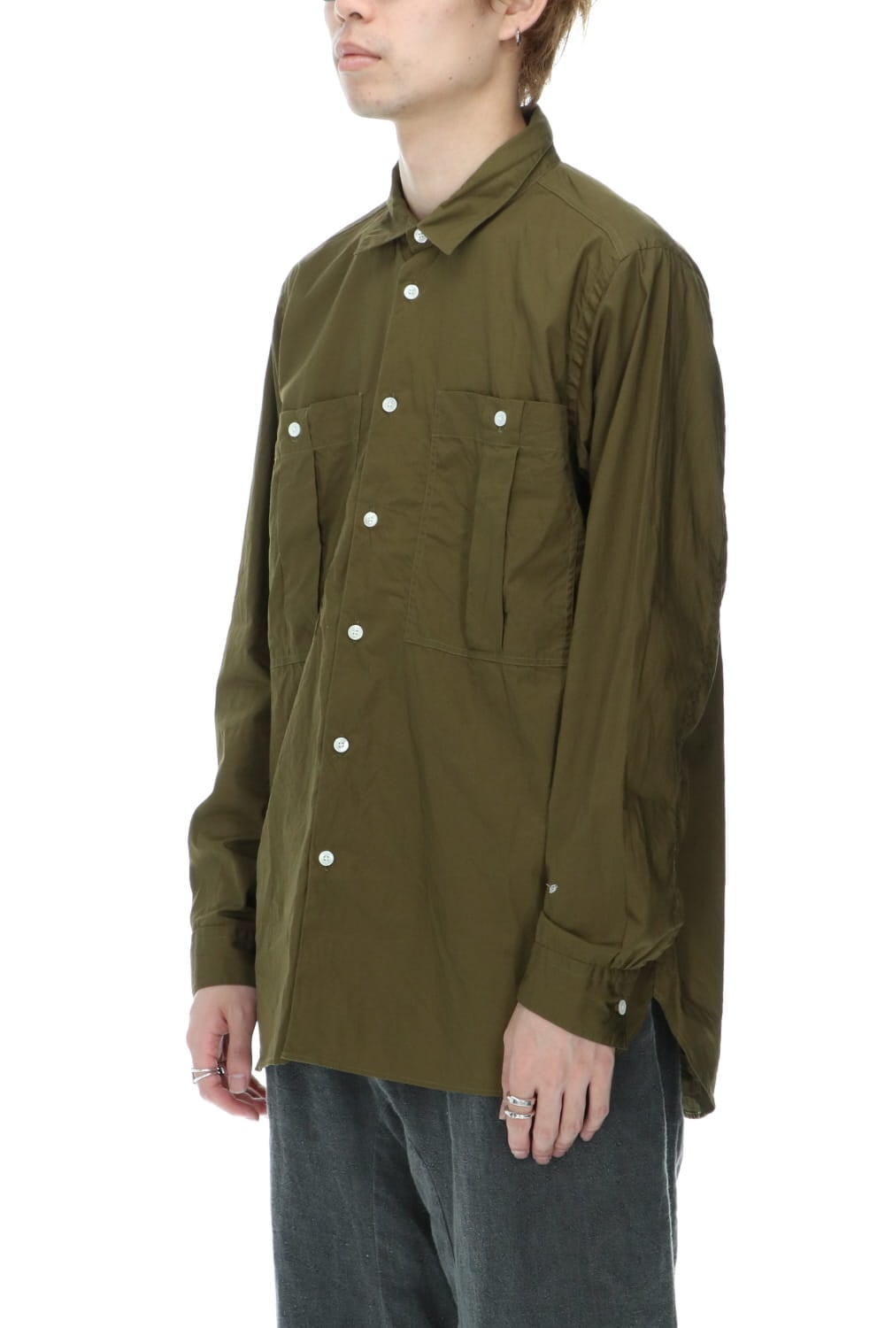 Big Pocket Shirts Olive