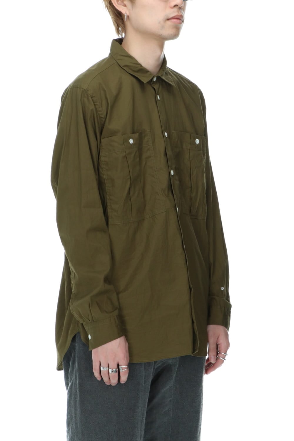 Big Pocket Shirts Olive