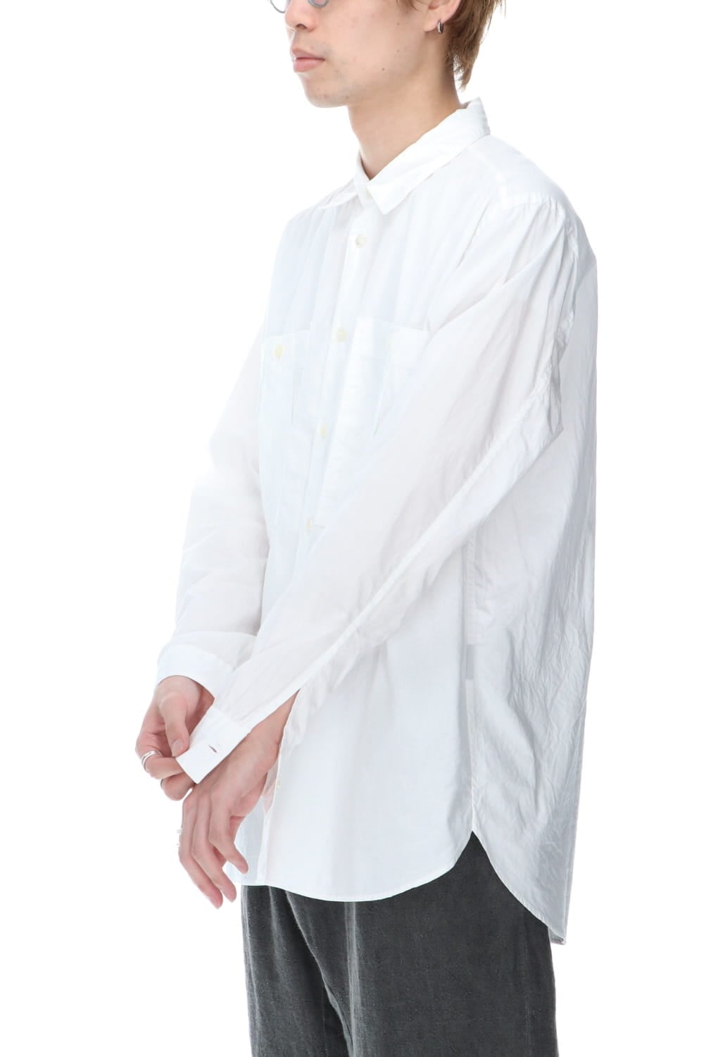 Big Pocket Shirts White