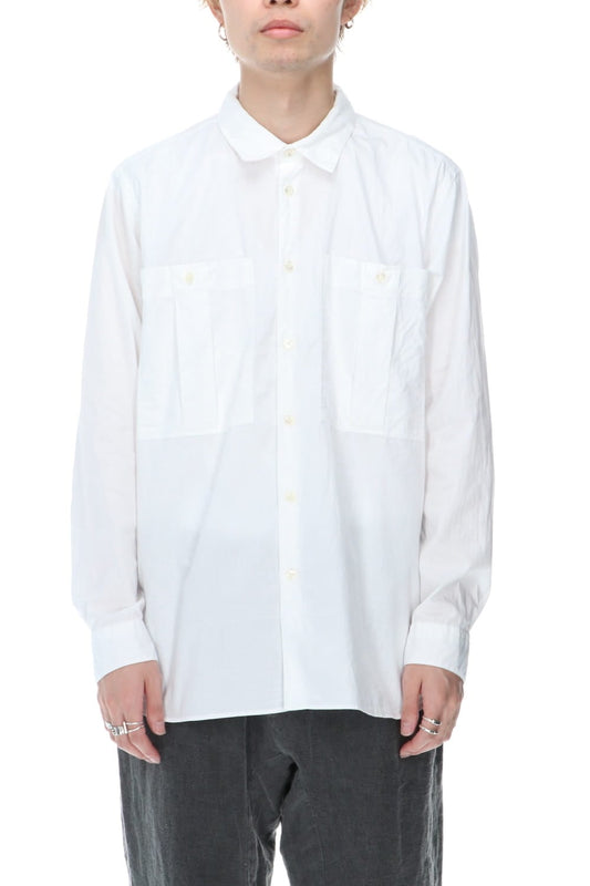 Big Pocket Shirts White