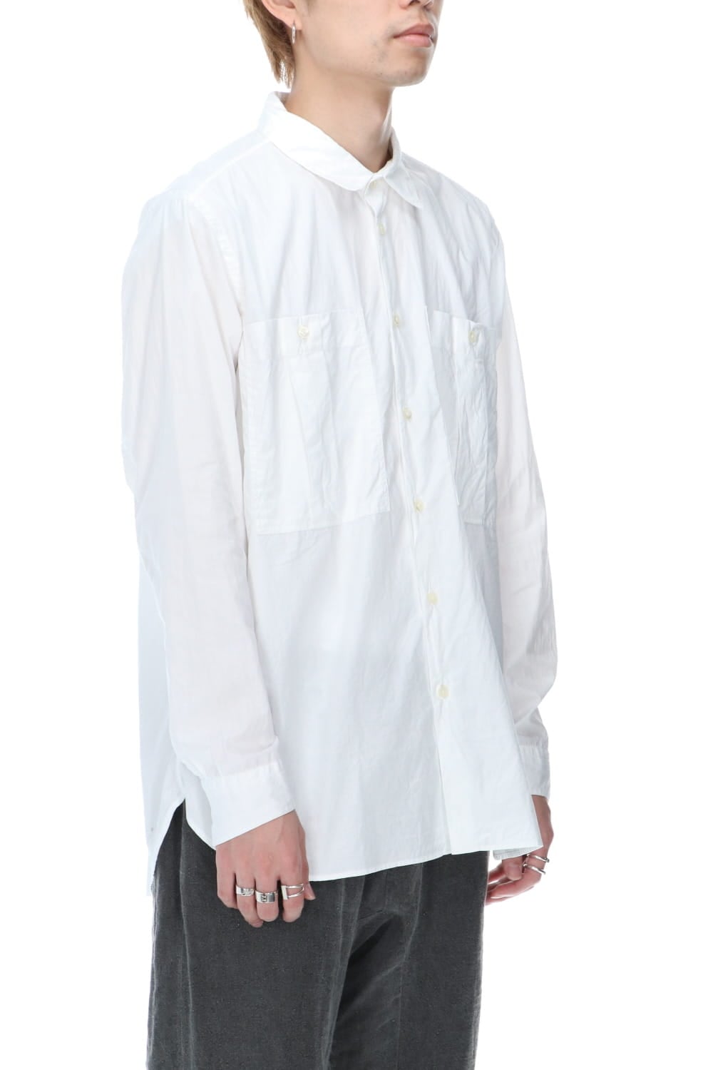 Big Pocket Shirts White