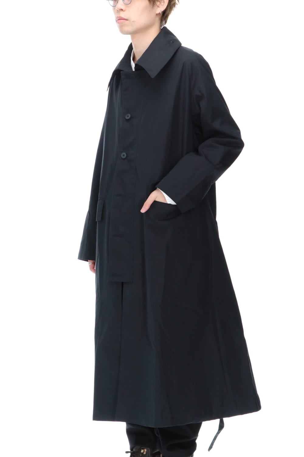 Ventile Long Coat AVOIR Black