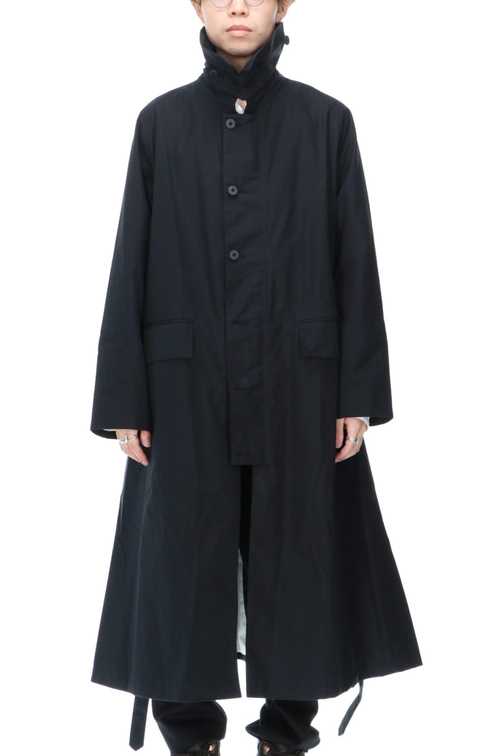 Ventile Long Coat AVOIR Black