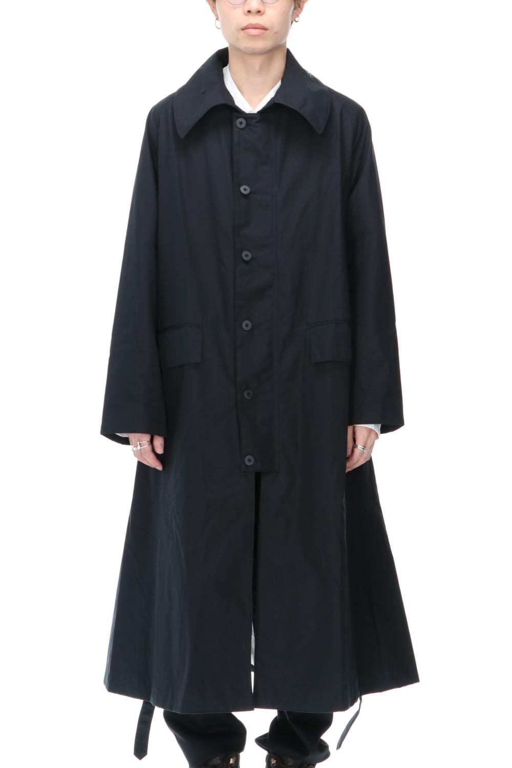 Ventile Long Coat AVOIR Black