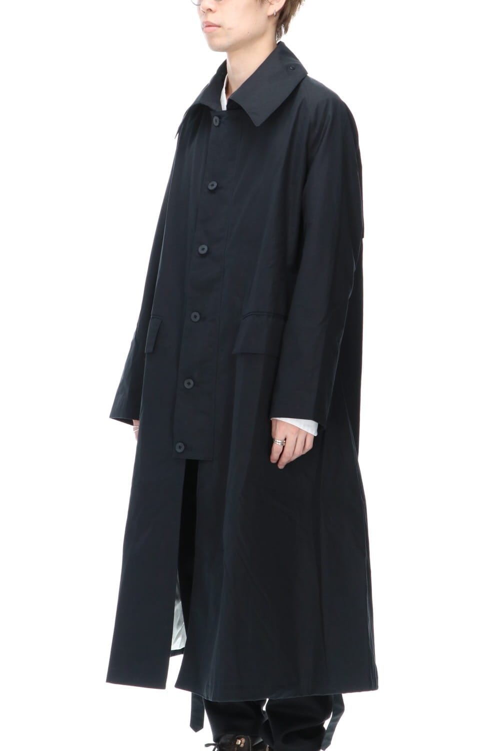 Ventile Long Coat AVOIR Black