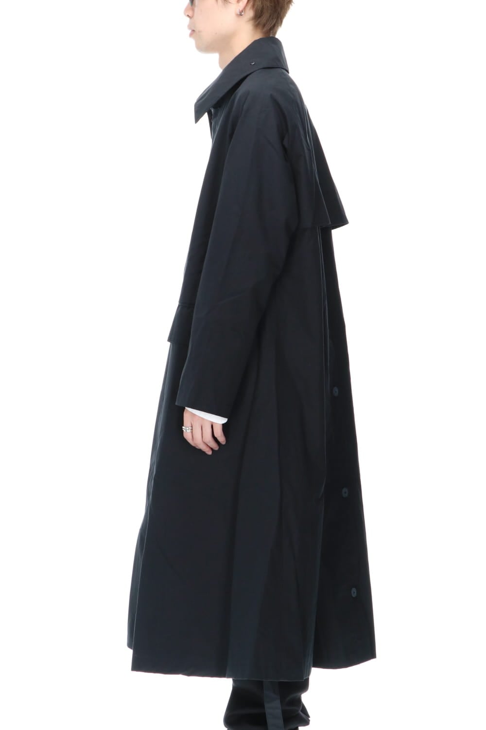 Ventile Long Coat AVOIR Black