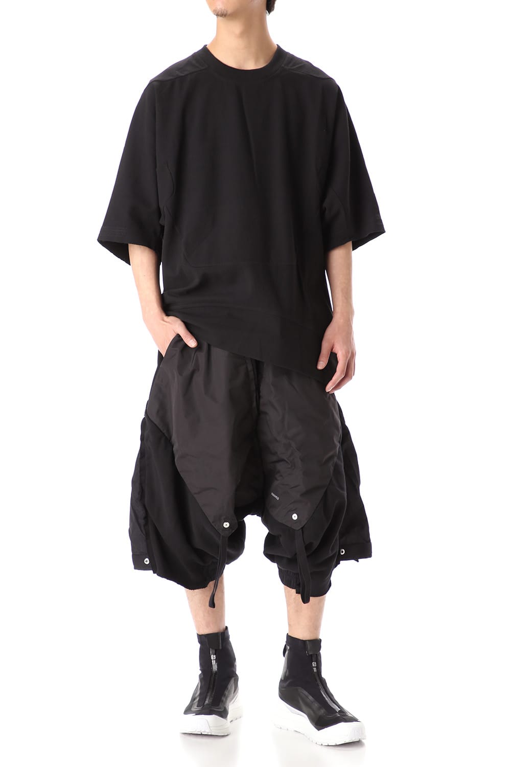 DUNE RAIDERS MULTI LAYERED DROP CROTCH PANTS