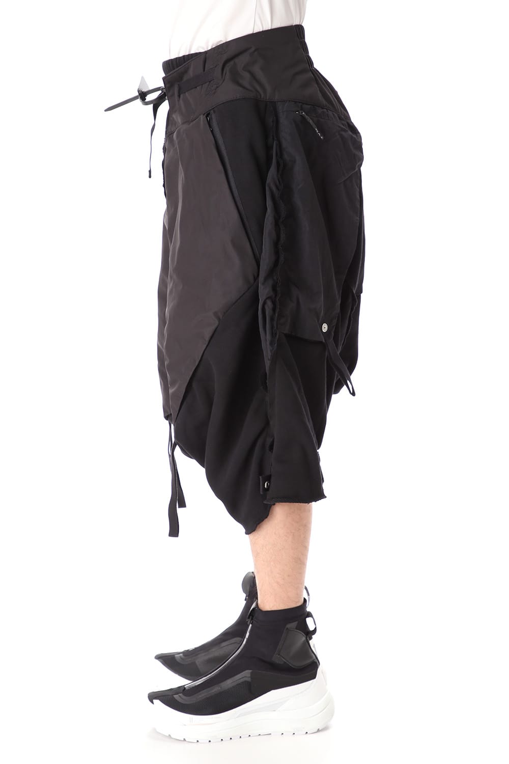DUNE RAIDERS MULTI LAYERED DROP CROTCH PANTS