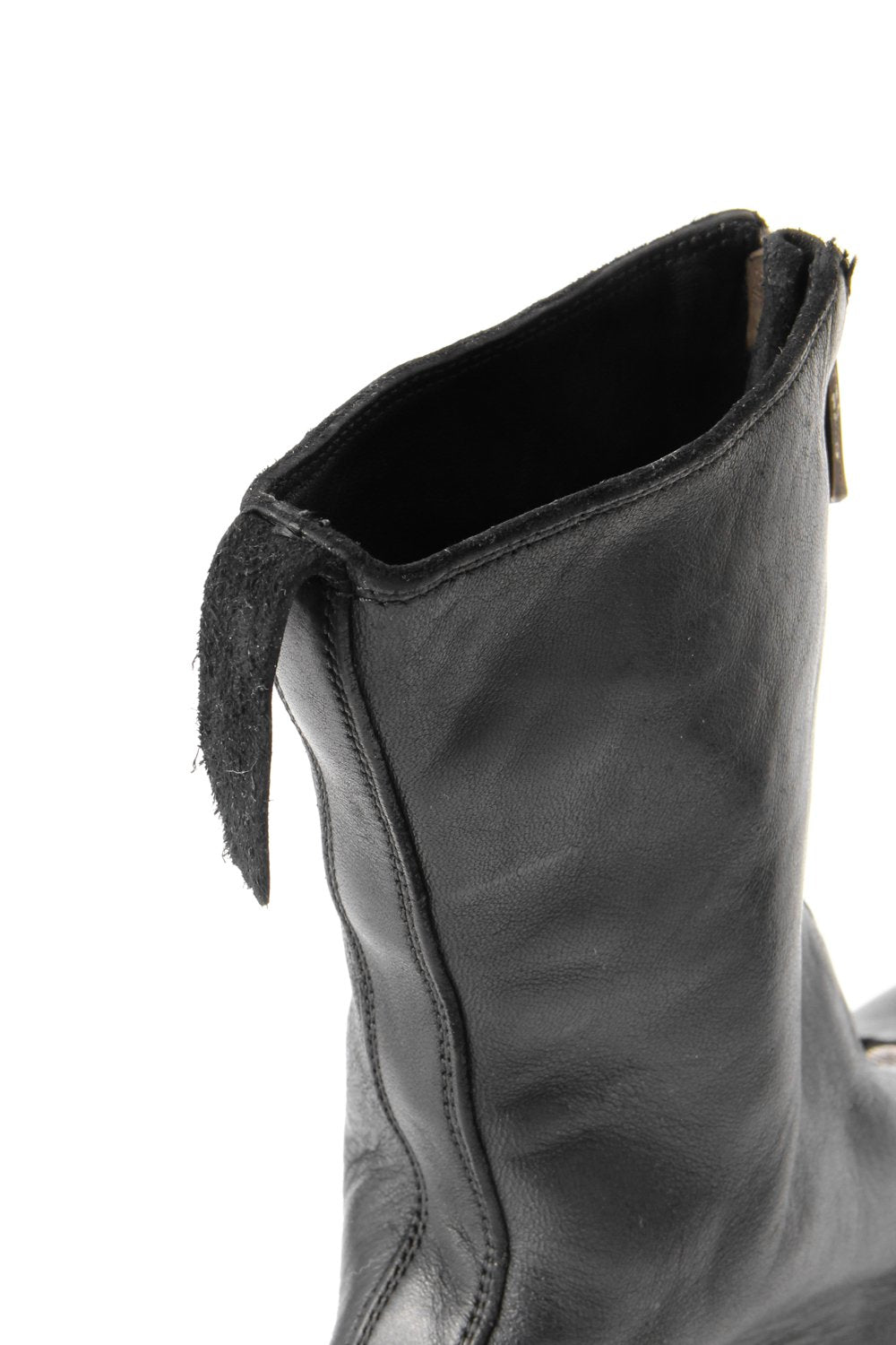 Long Front Zip Boots - Horse Full Grain Leather PL2