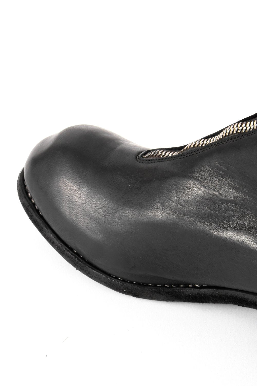 Long Front Zip Boots - Horse Full Grain Leather PL2