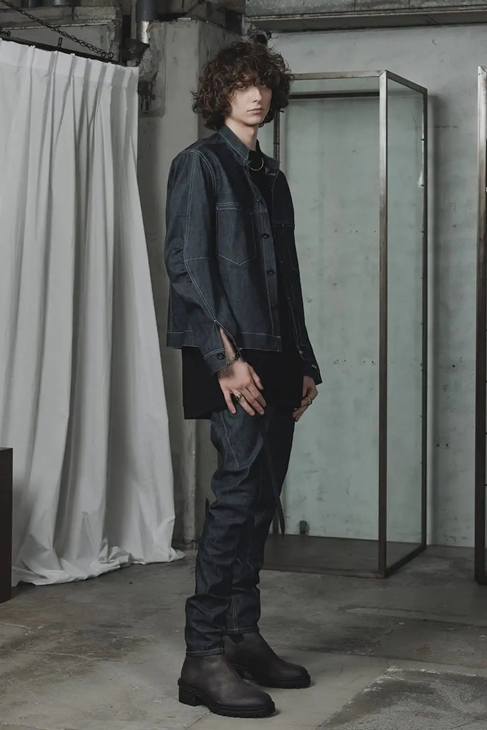 Denim Skinny Pants Indigo