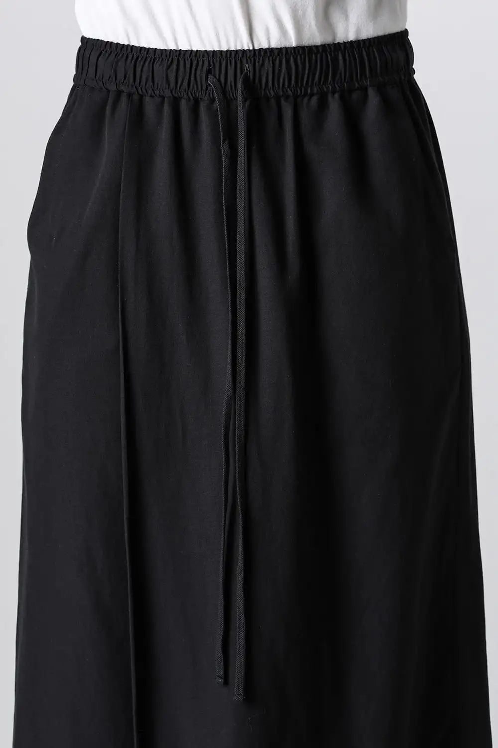 Rayon/Cotton Cloth Wide Pants