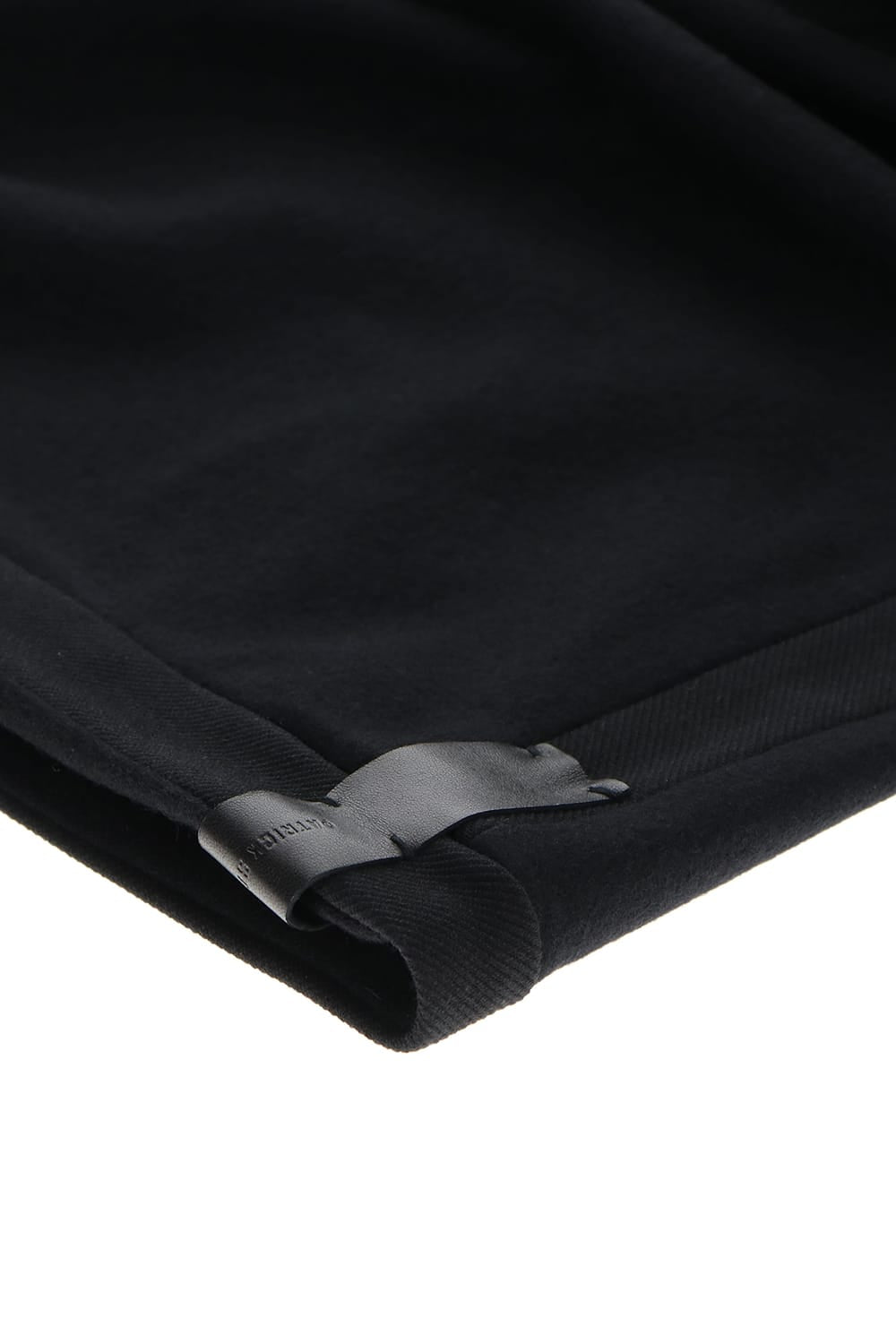 ジャージー スカーフ 'テープ' Black