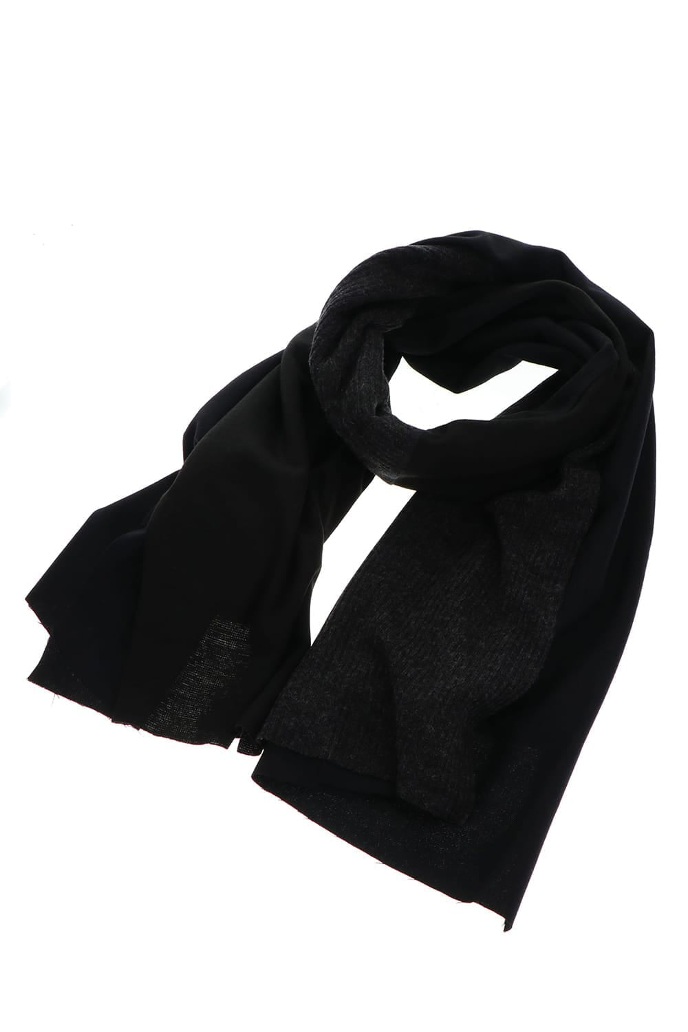 ジャージー スカーフ 'ラップ' Black Mix