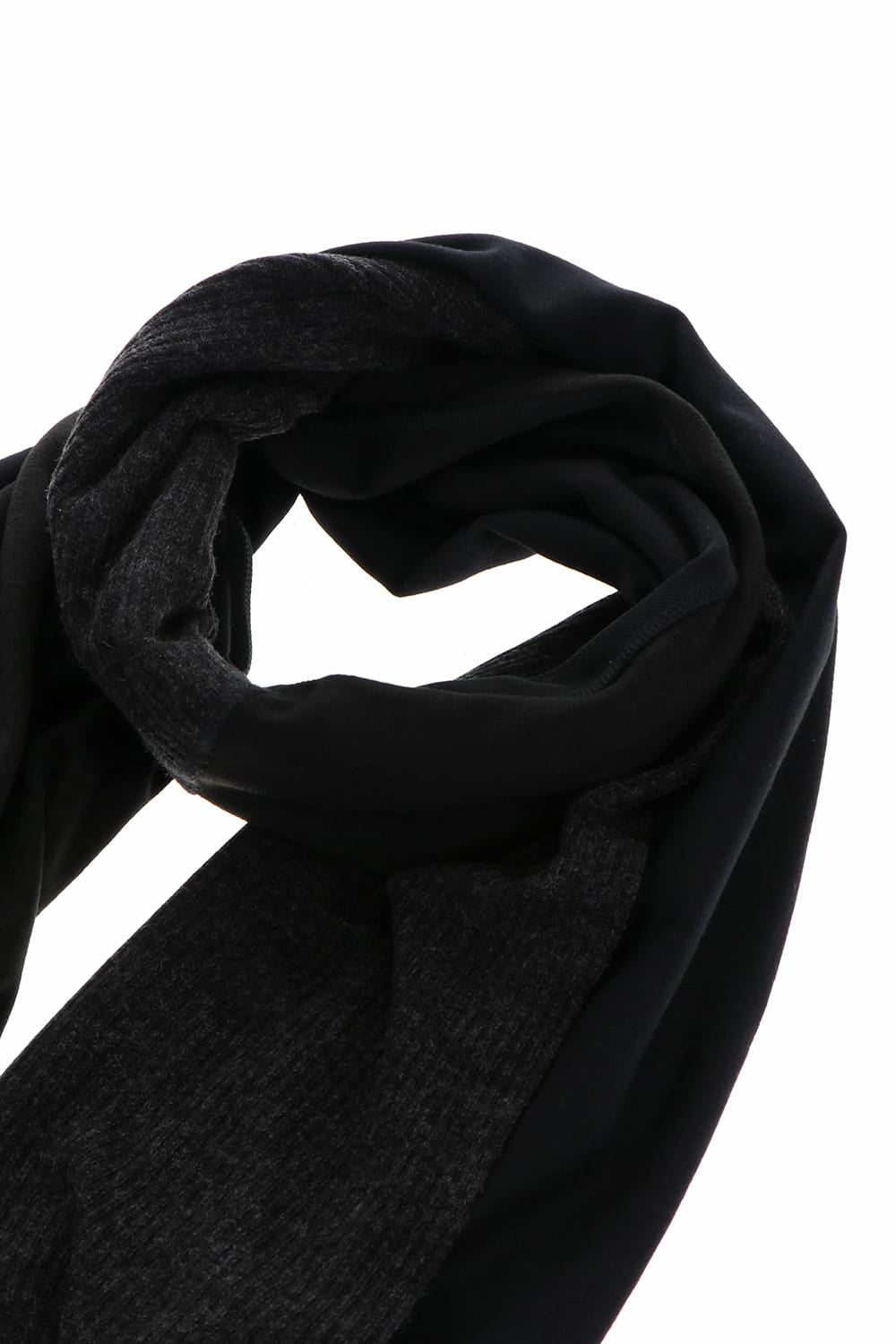 ジャージー スカーフ 'ラップ' Black Mix