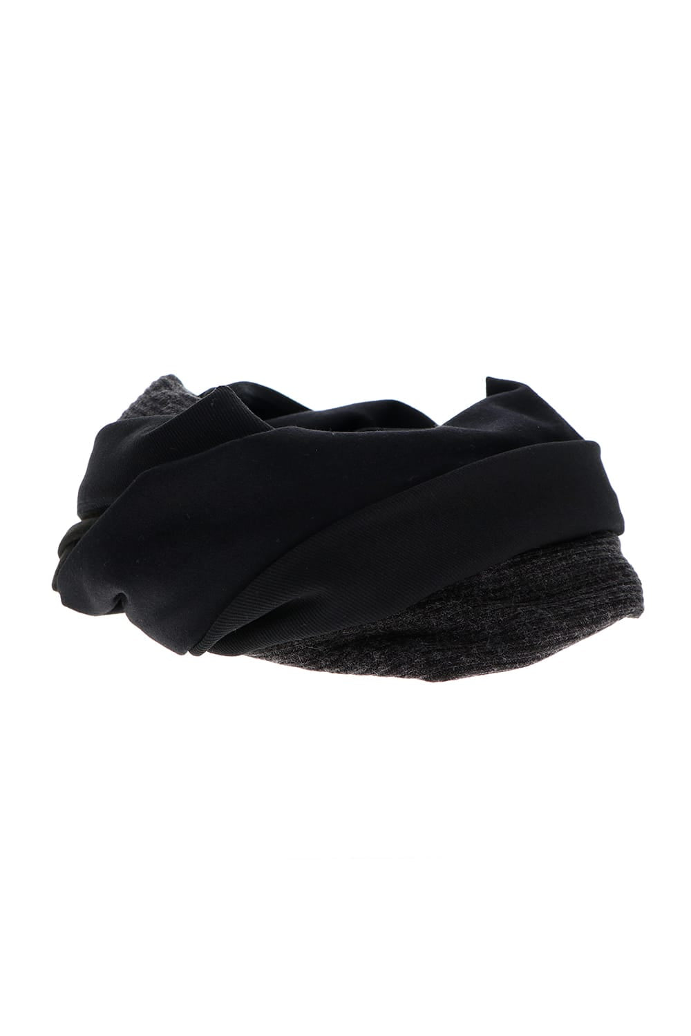 ジャージー スカーフ 'ラップ' Black Mix