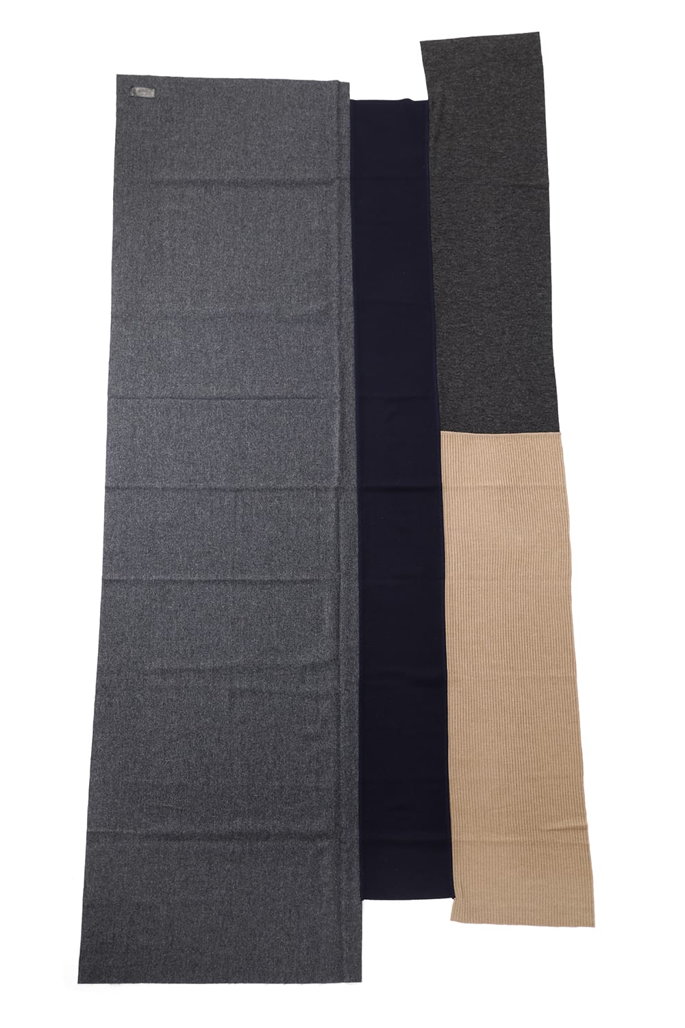 ジャージー スカーフ 'ラップ' Gray Mix