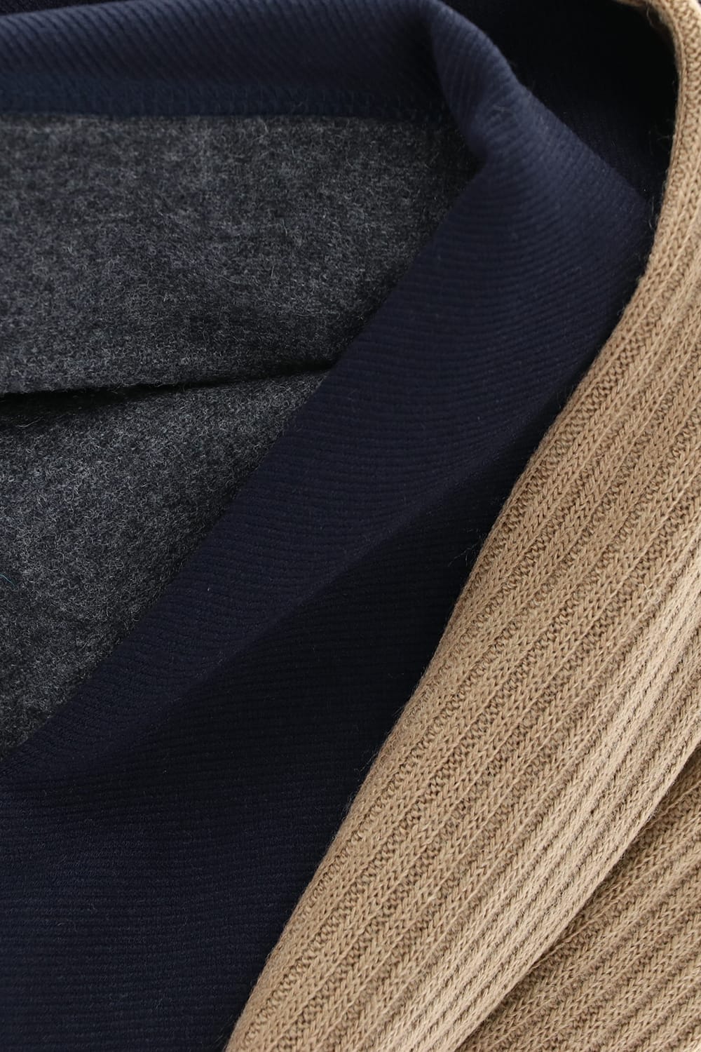 ジャージー スカーフ 'ラップ' Gray Mix