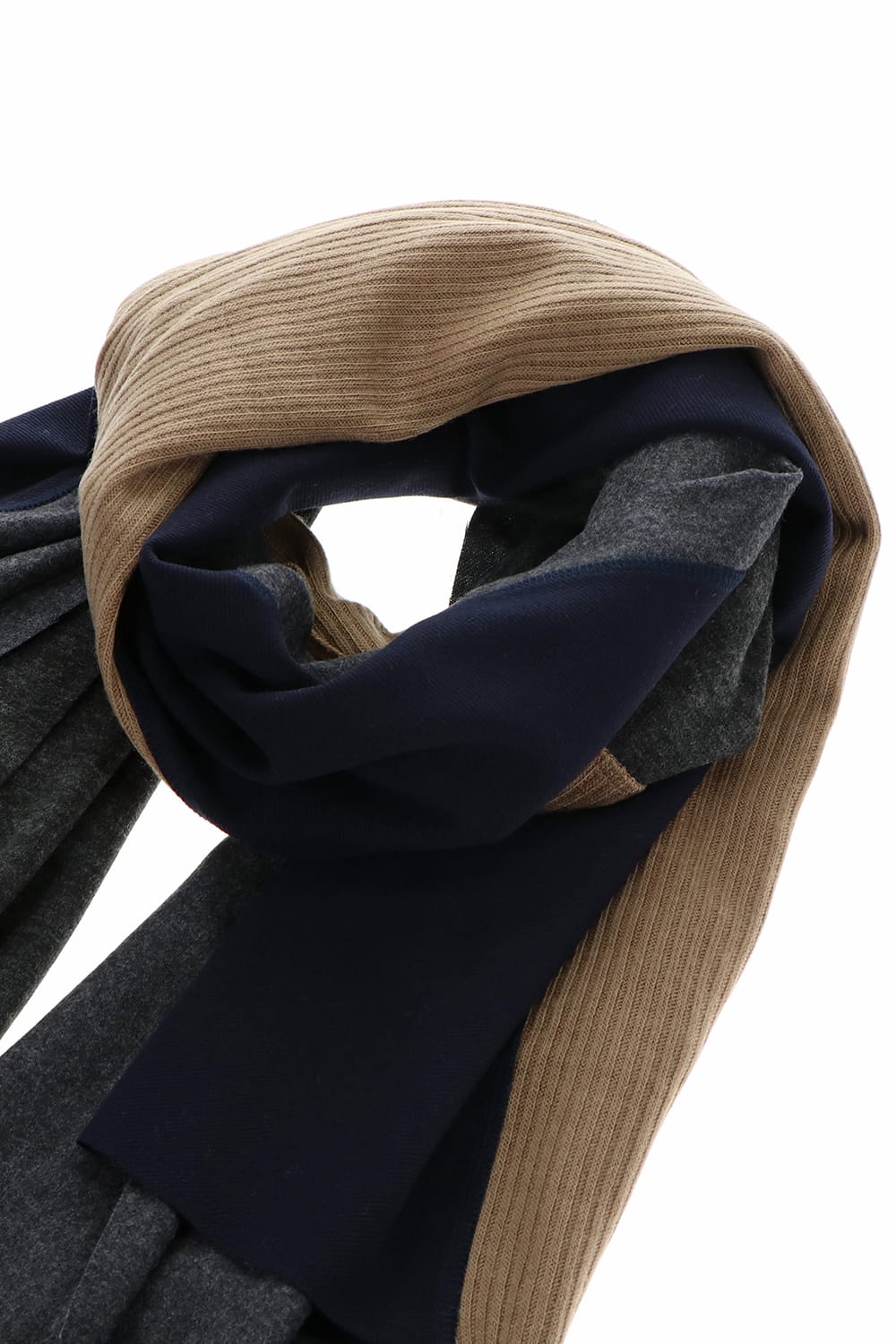 ジャージー スカーフ 'ラップ' Gray Mix