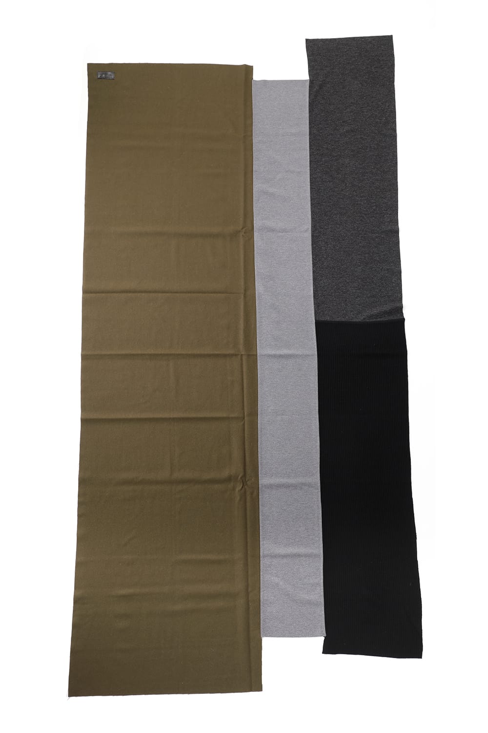 ジャージー スカーフ 'ラップ' Khaki Mix