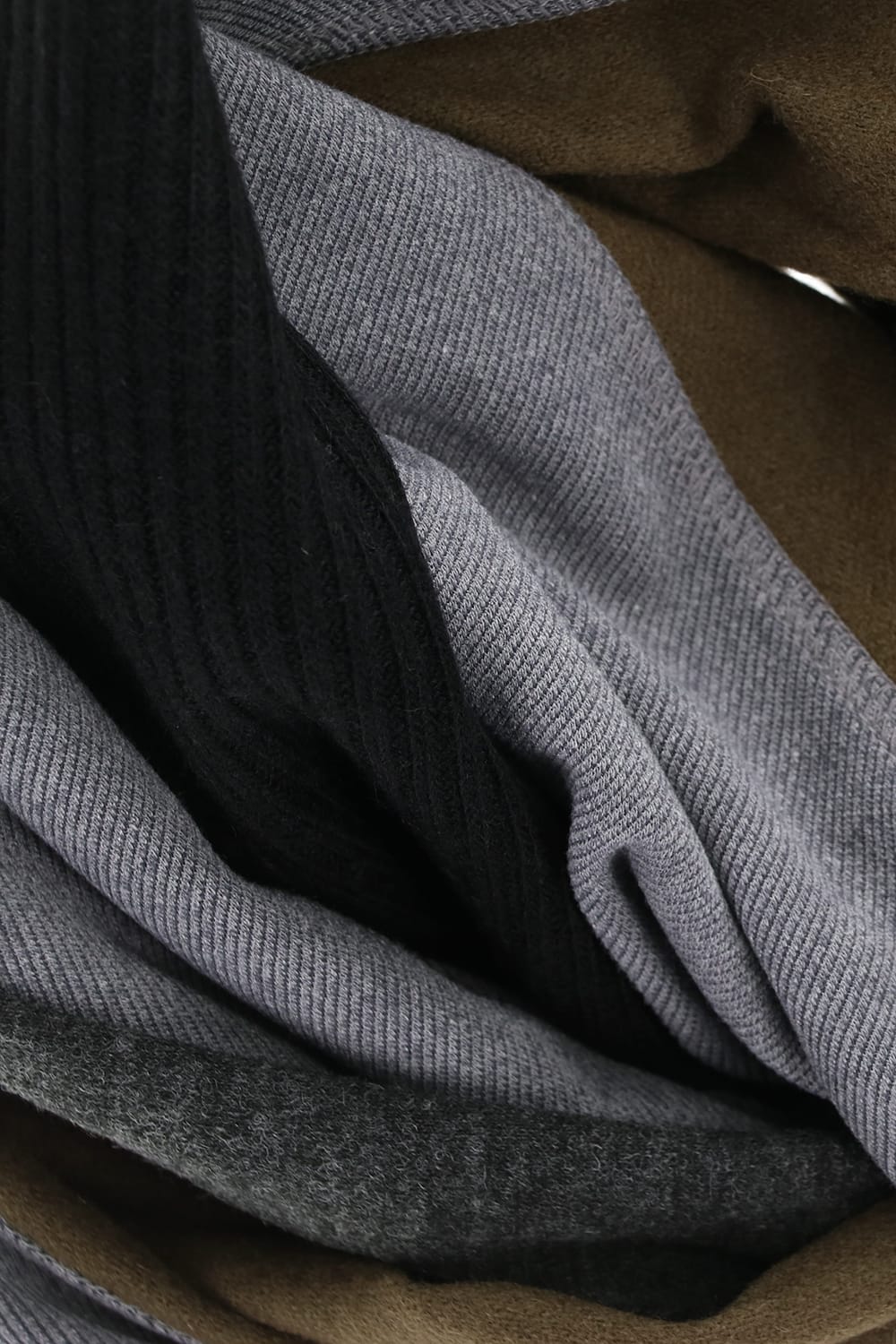 ジャージー スカーフ 'ラップ' Khaki Mix