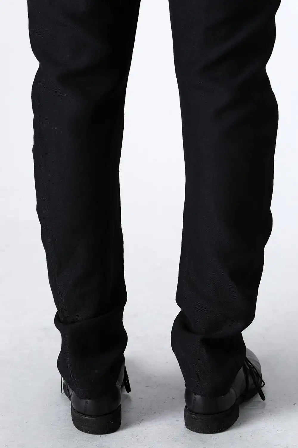 Slim pants wool / linen