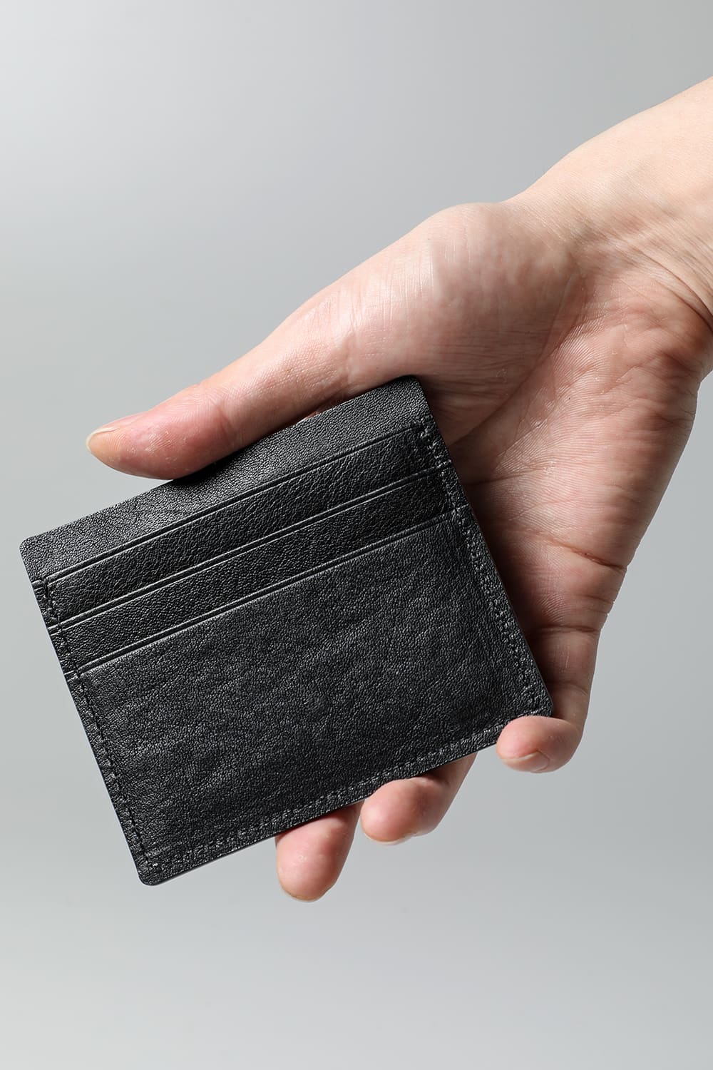 Leather fragment case scratch BLACK