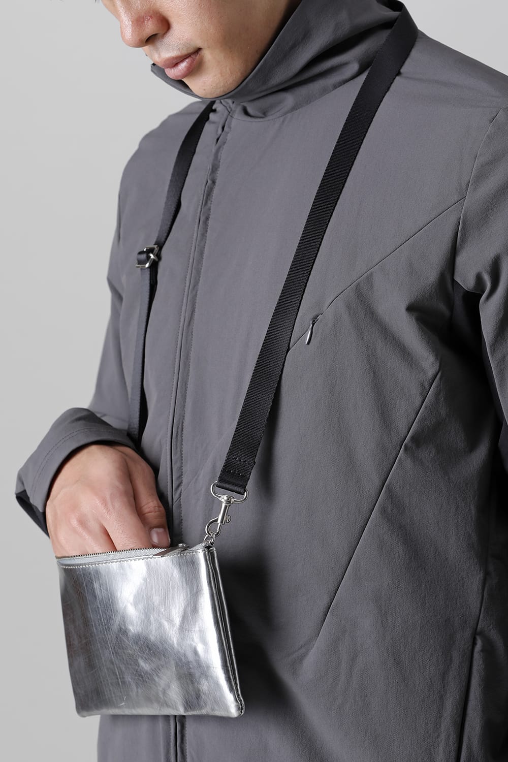 Leather minimini sacoche scratch SIL