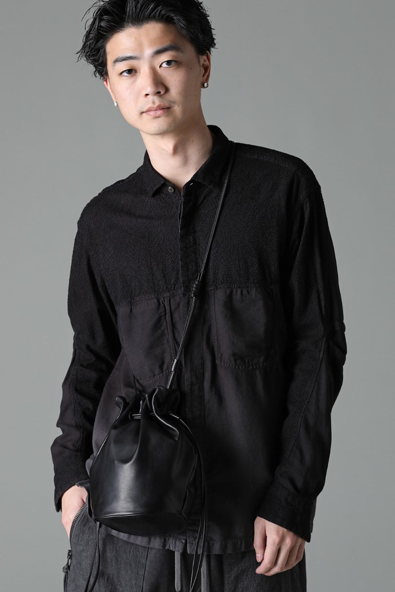 レザースモールショルダーバッグ seau