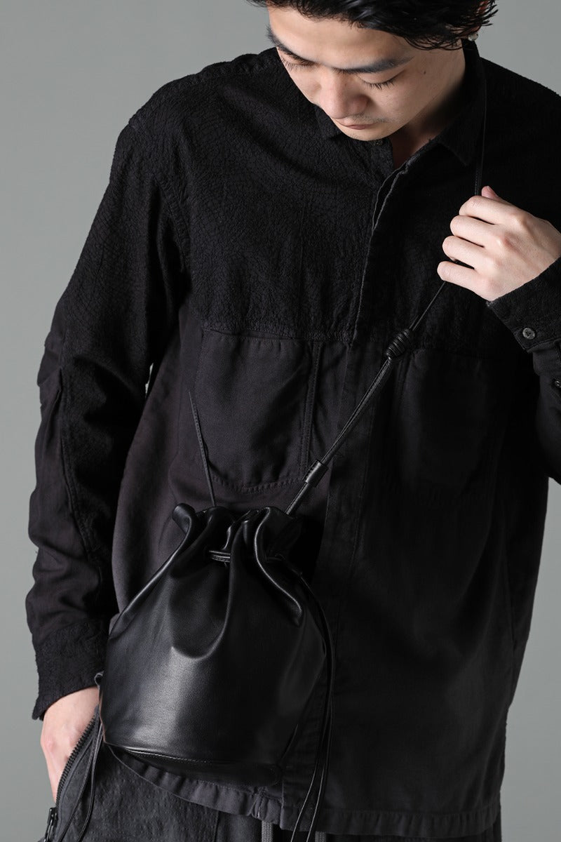 レザースモールショルダーバッグ seau