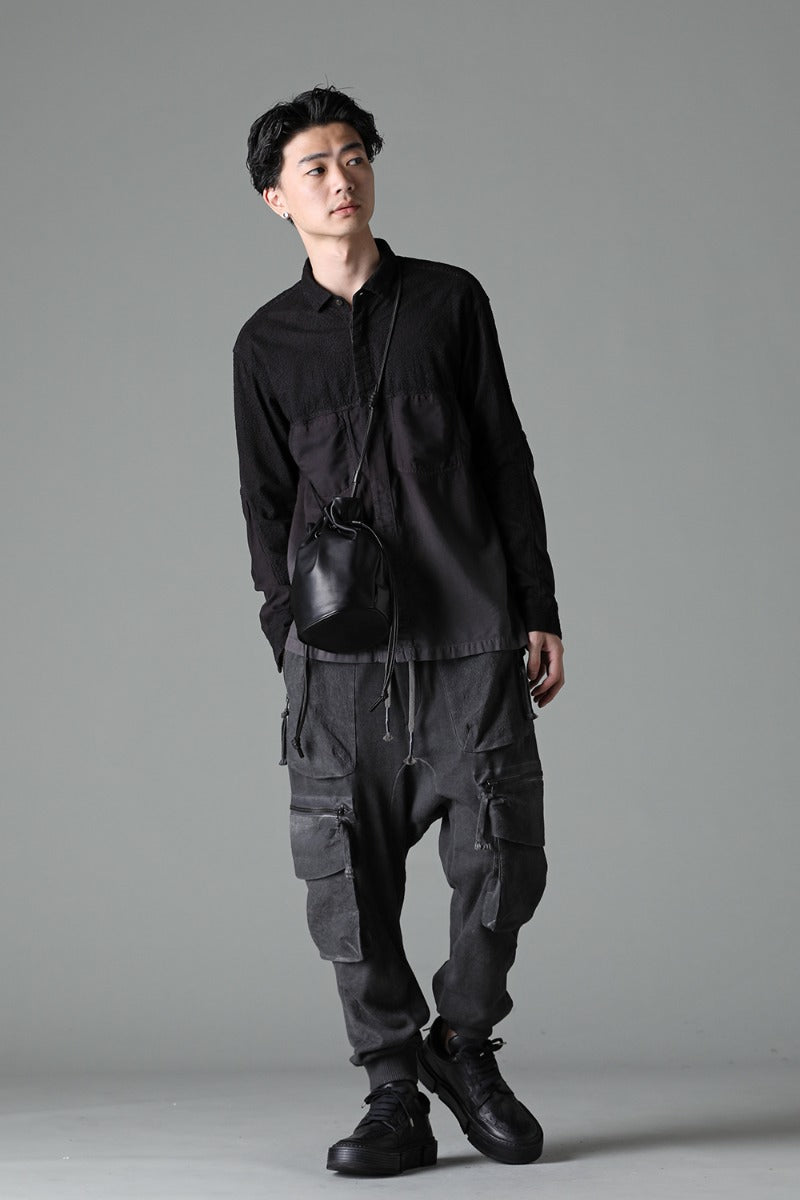 レザースモールショルダーバッグ seau