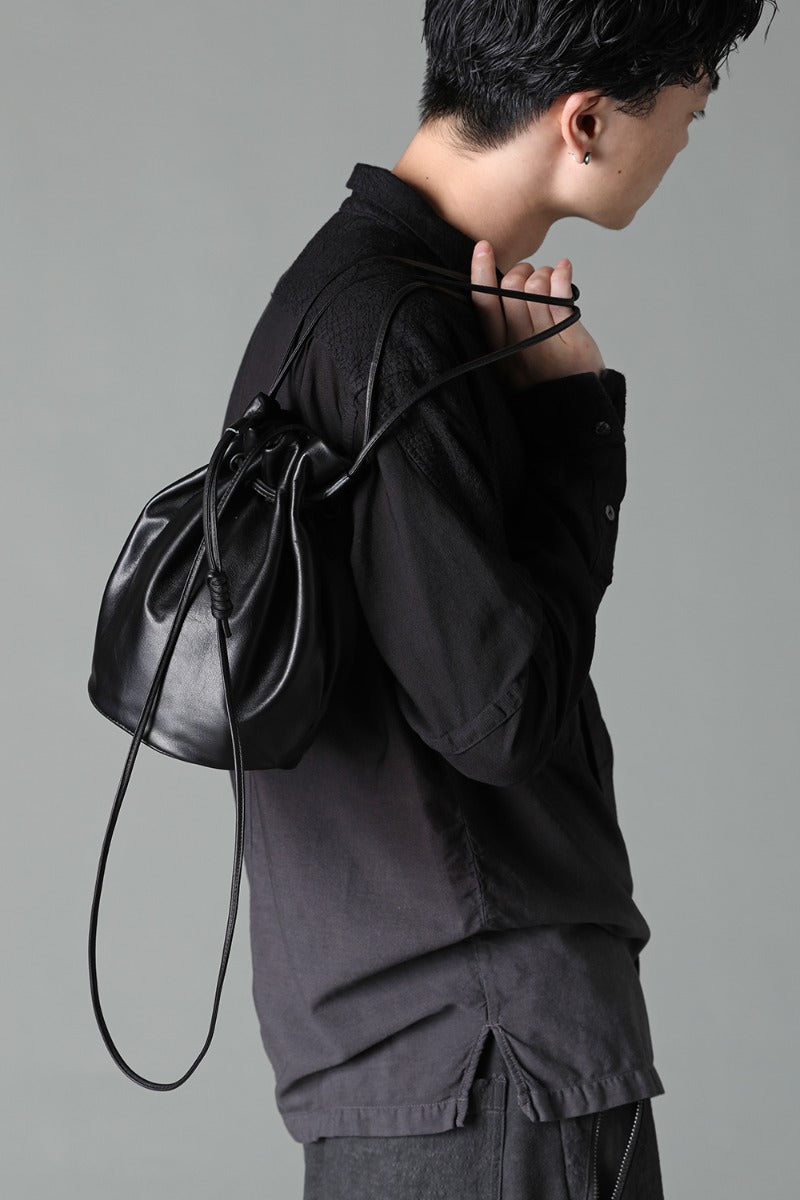 レザースモールショルダーバッグ seau