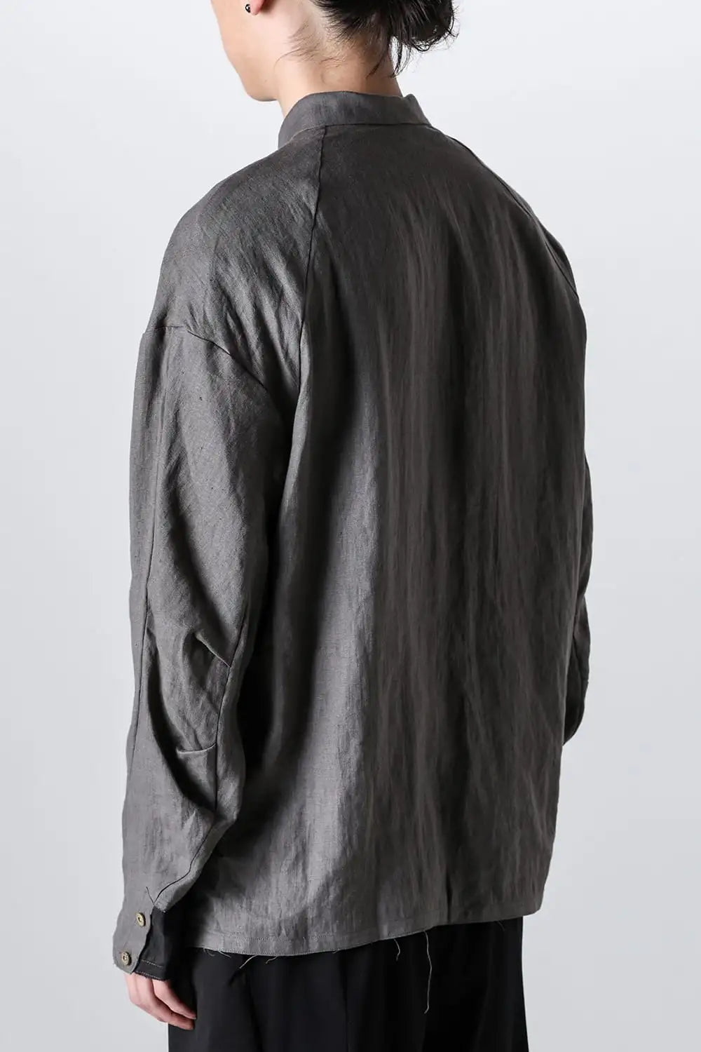 シャツ ルーズフィット ヘンプ Slate Gray