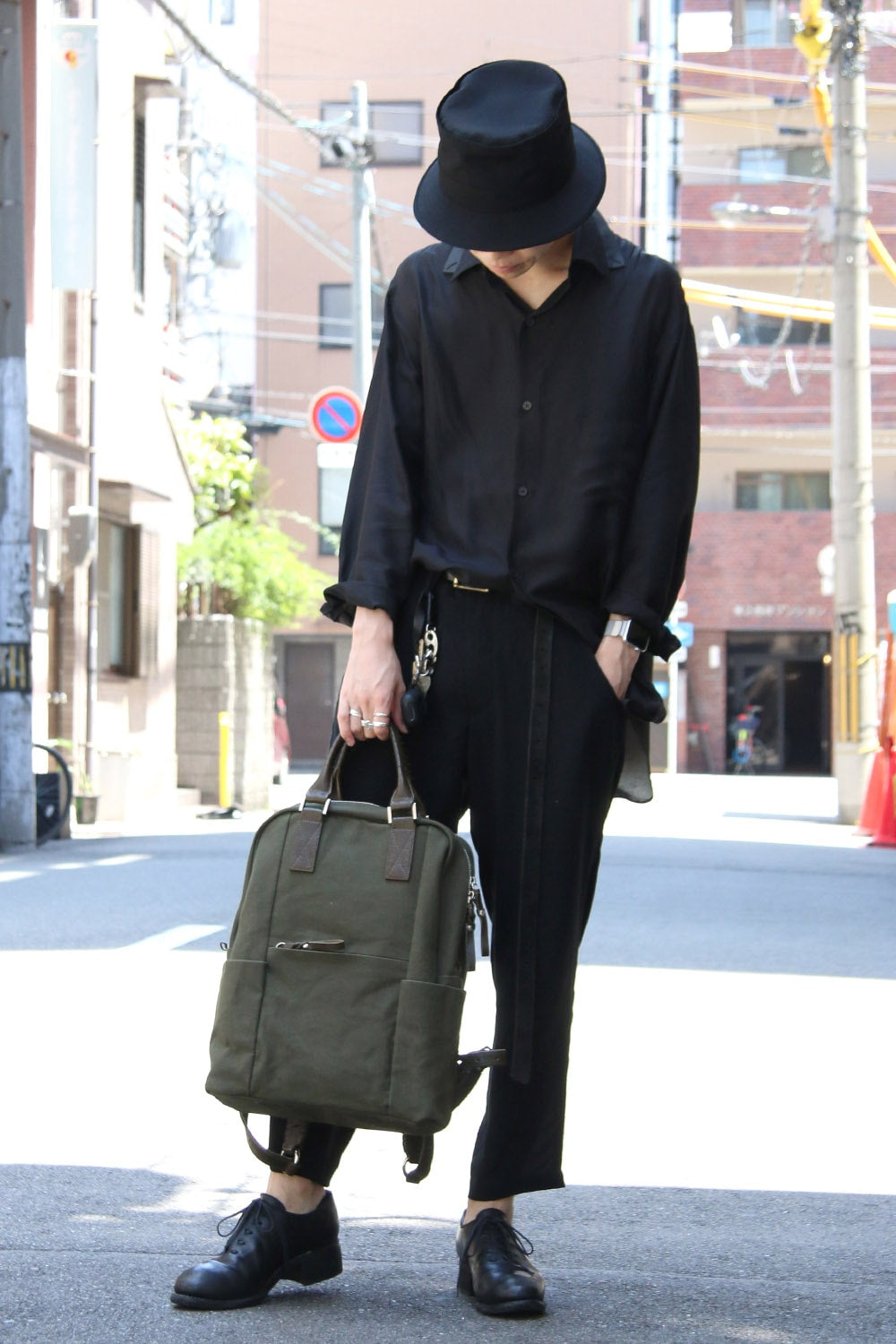 Connect Ruck 18 - Canvas × Steer Leather