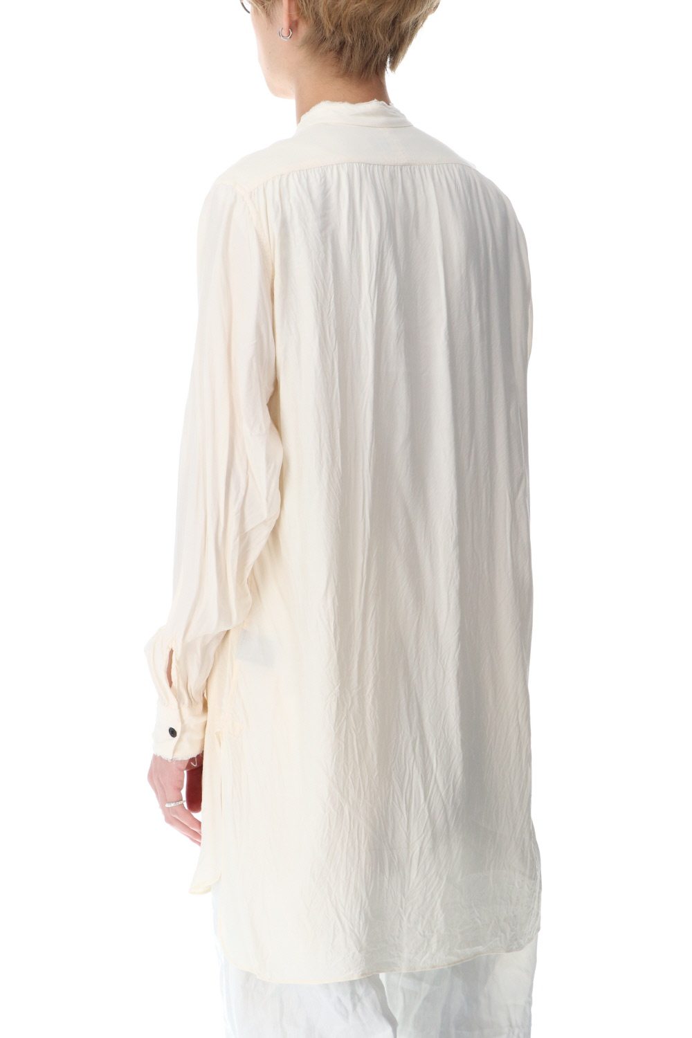 SH-021 Rayon Stand collar shirt