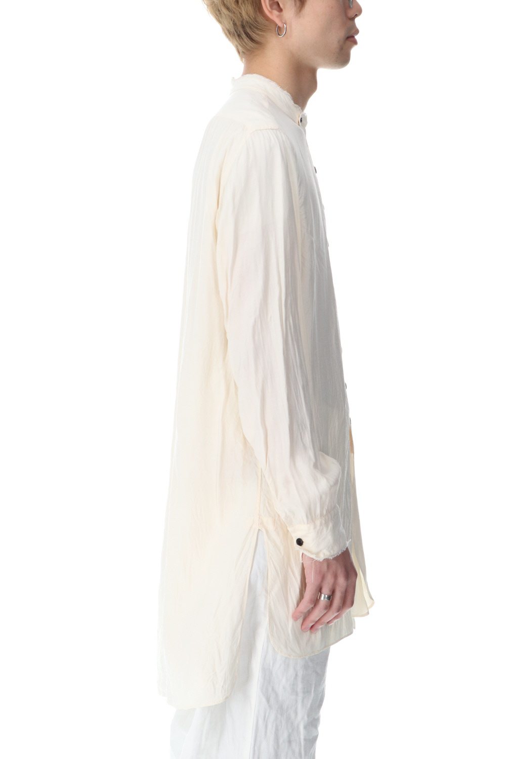 SH-021 Rayon Stand collar shirt