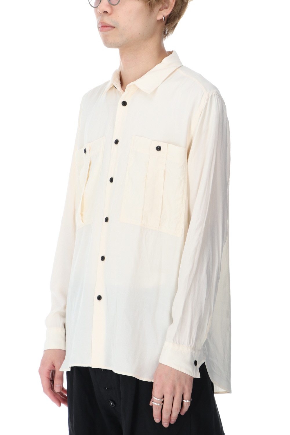 SH-035 Rayon Pocket shirt