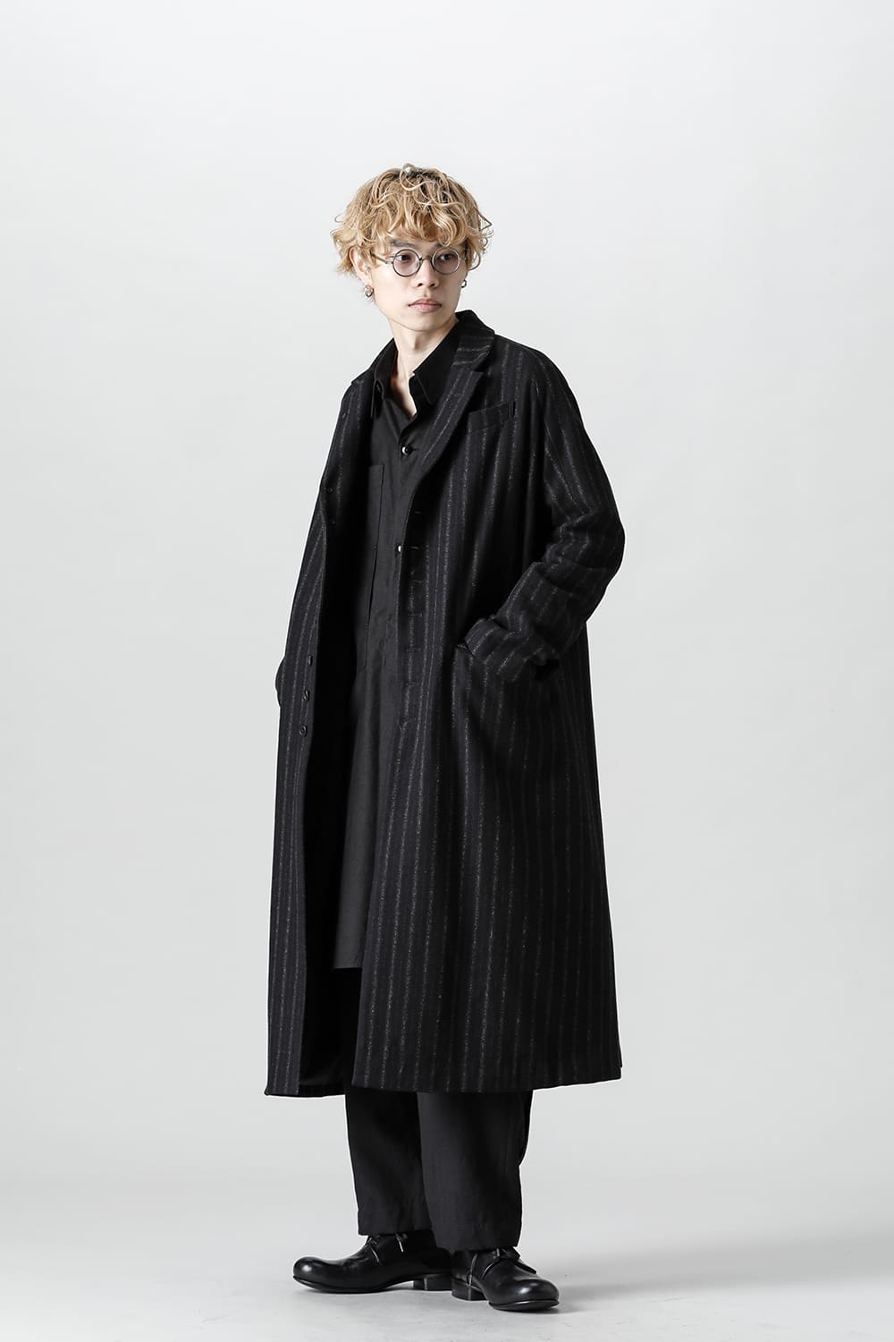 CHRONO Flannel Long Coat