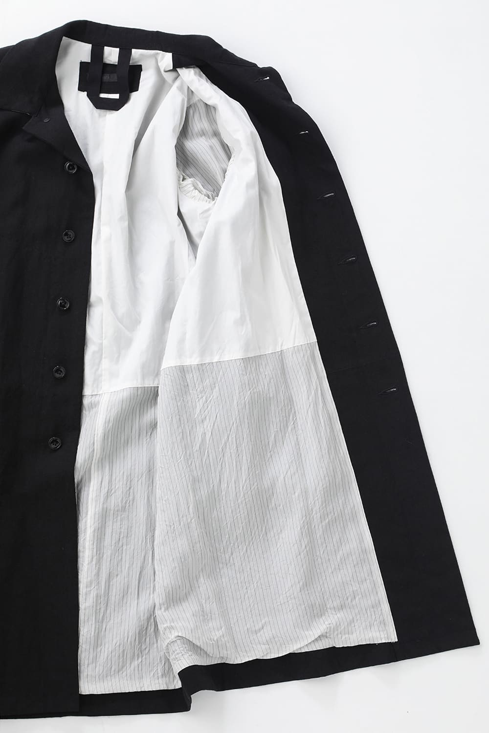 KISTEL Wool Linen Half Work Coat