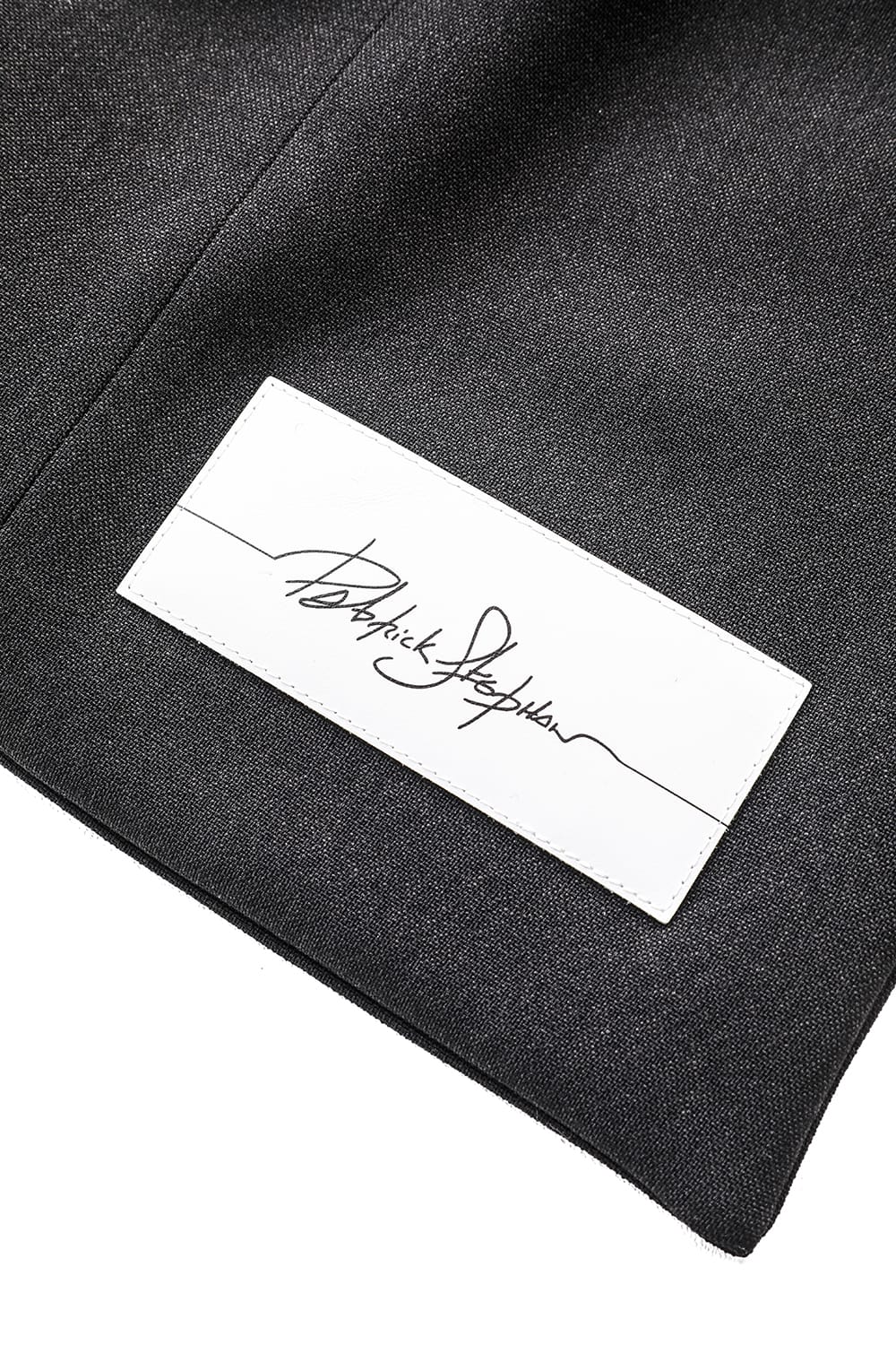 Long scarf'pillow pockets' E-Black