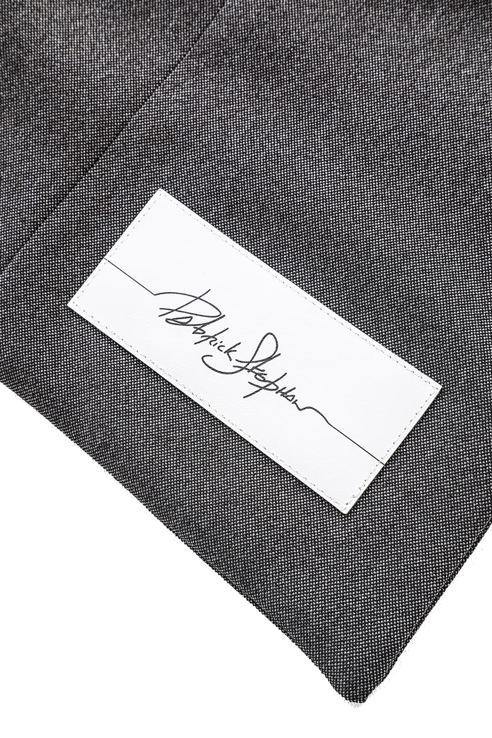 ロング スカーフ 'ピロー ポケット' E-Gray