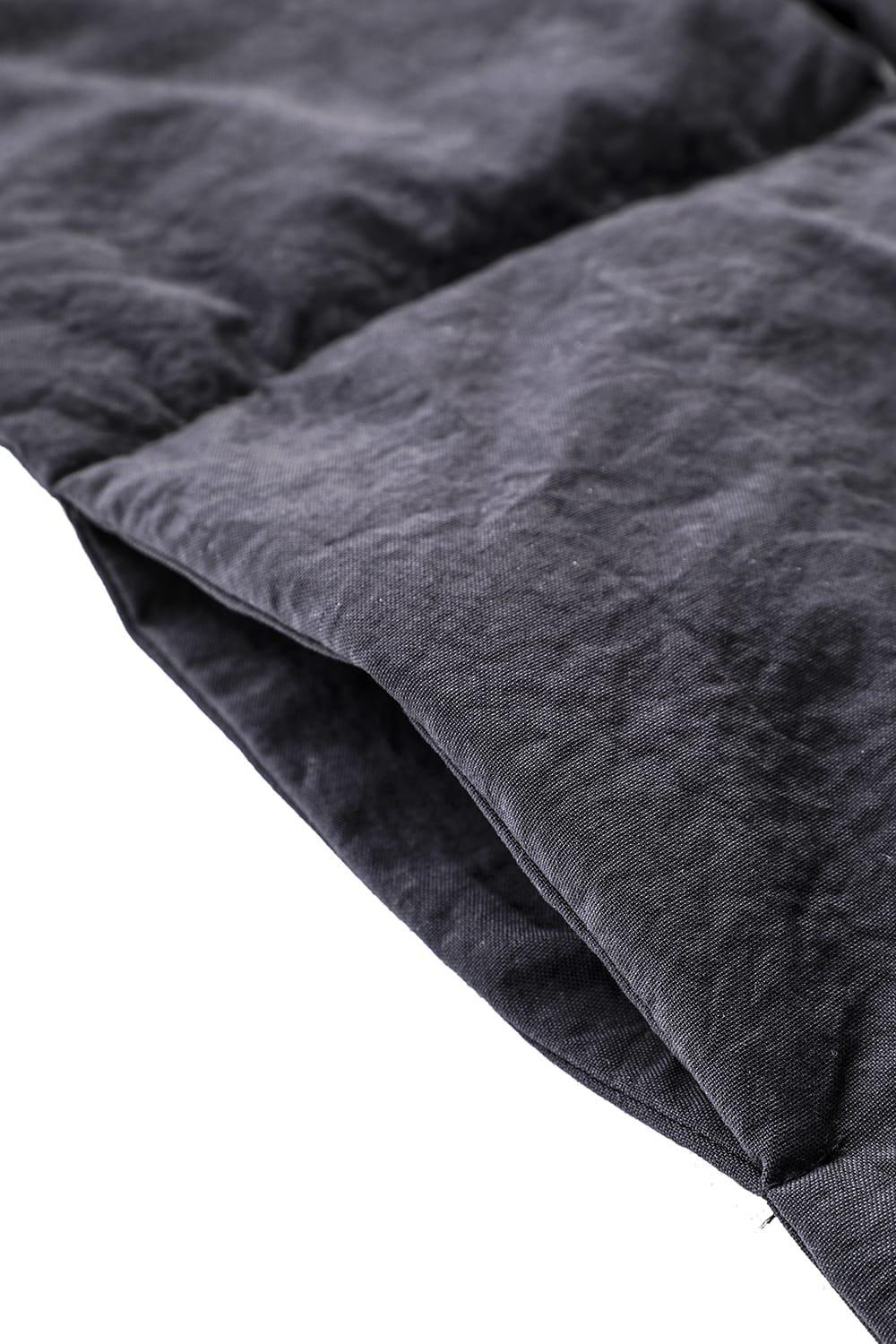 Long scarf'pillow pockets' N-Black