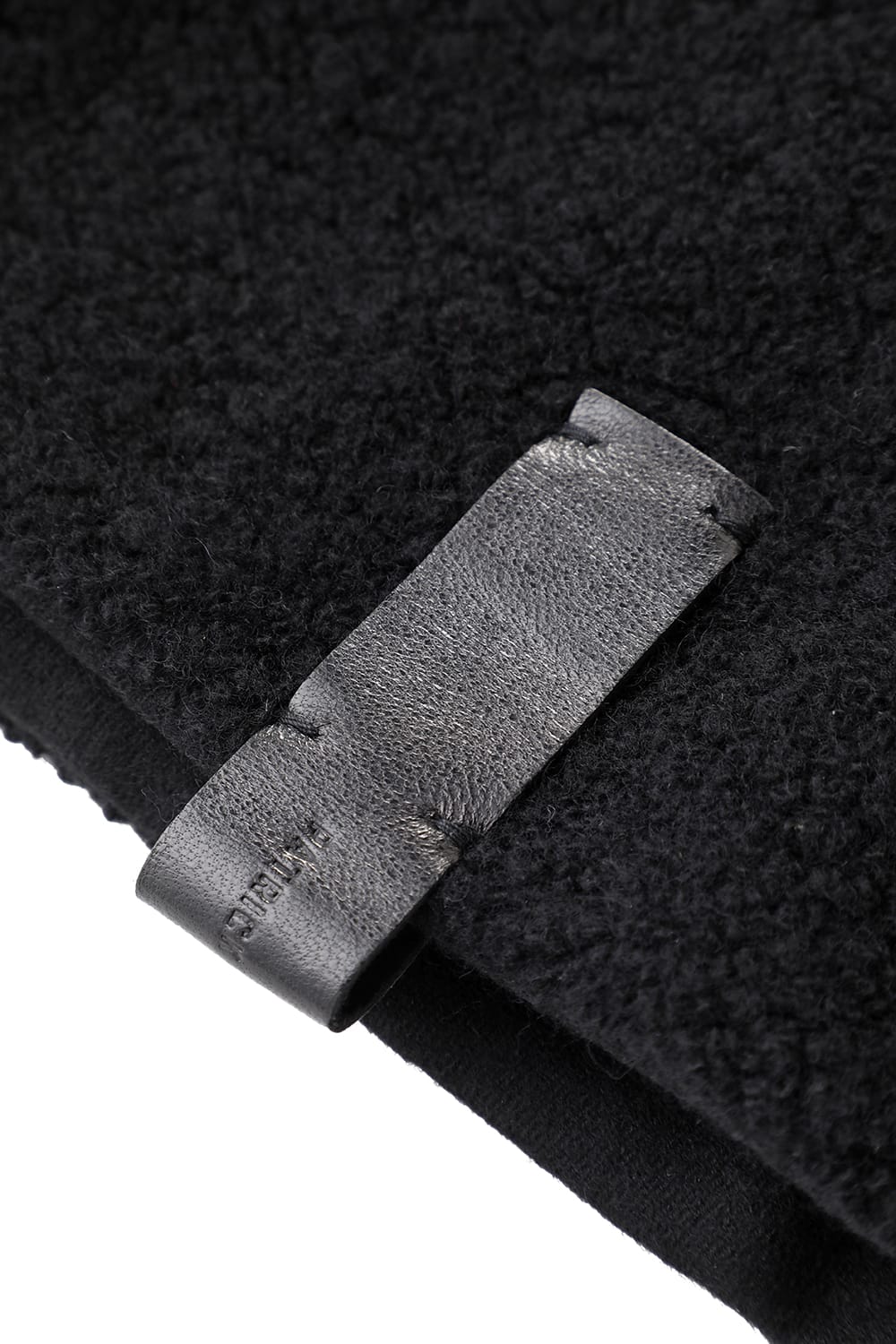 ジャージースカーフ 'fuji' Boa Black