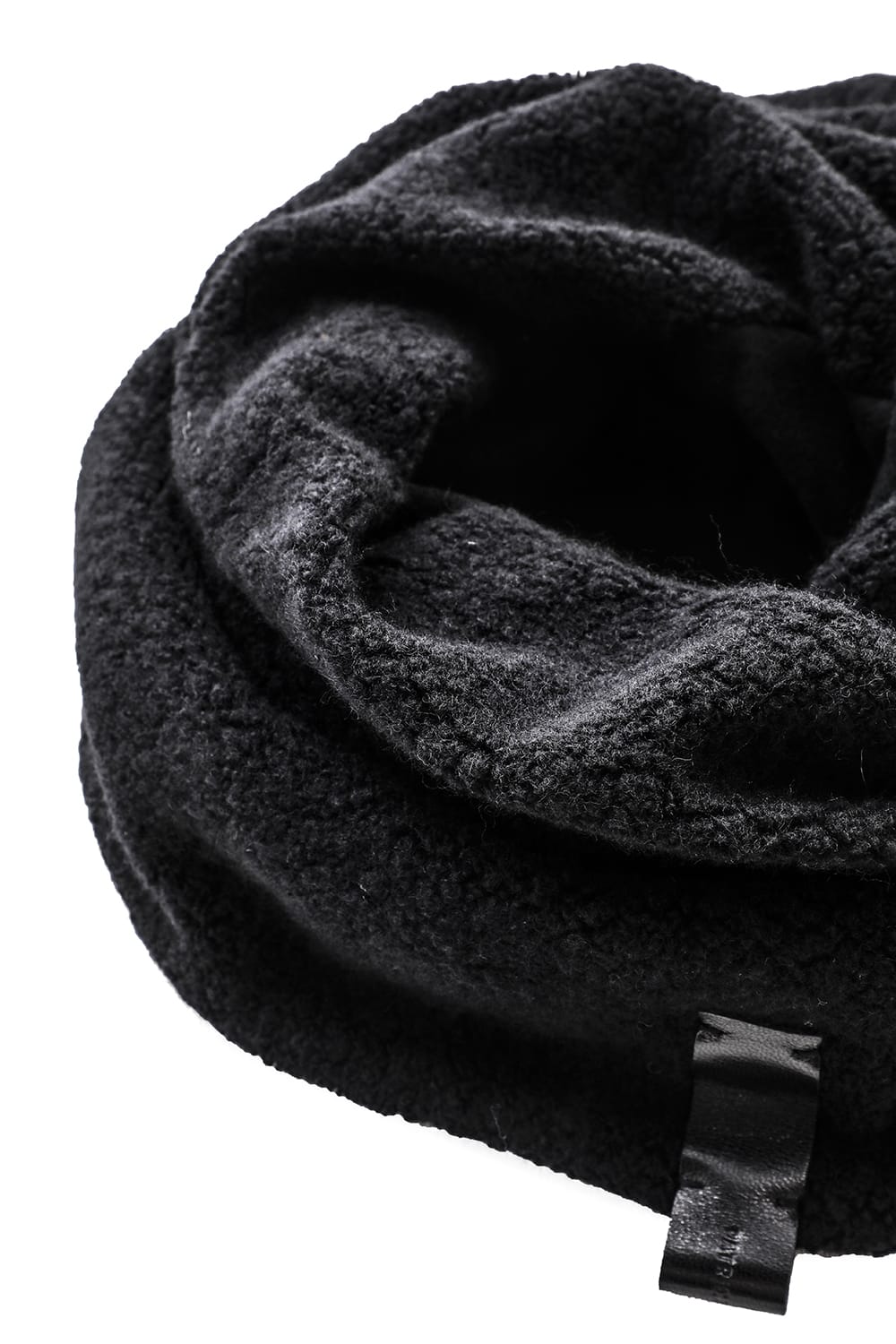 ジャージースカーフ 'fuji' Boa Black