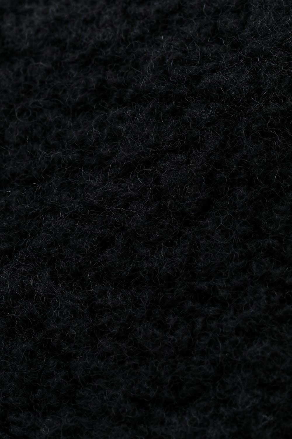 ジャージースカーフ 'fuji' Boa Black